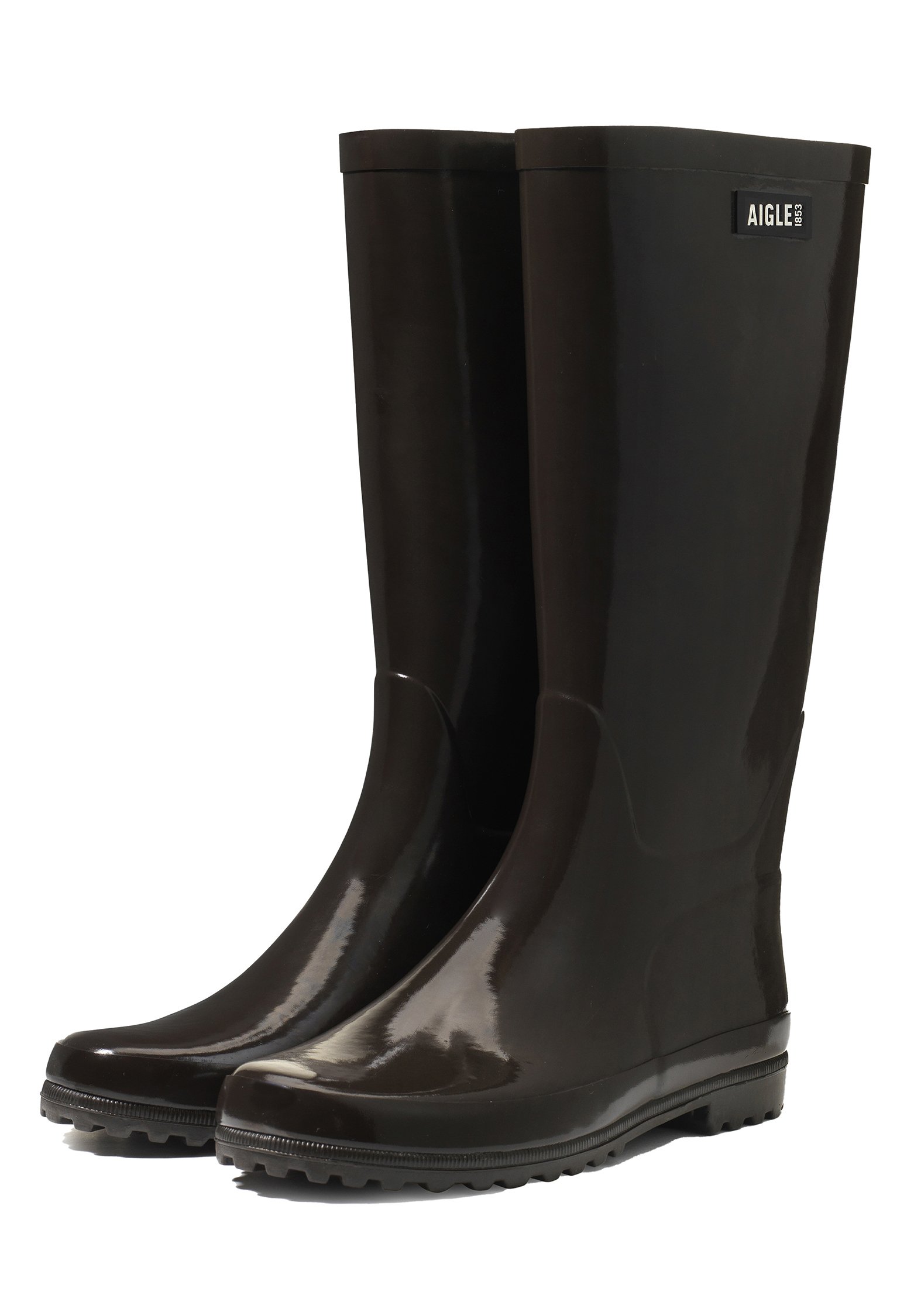 aigle-botte-de-pluie-589eku-1.jpg Aigle ELIOSA Bottes en caoutchouc marron ZALANDO.FR – Image 1