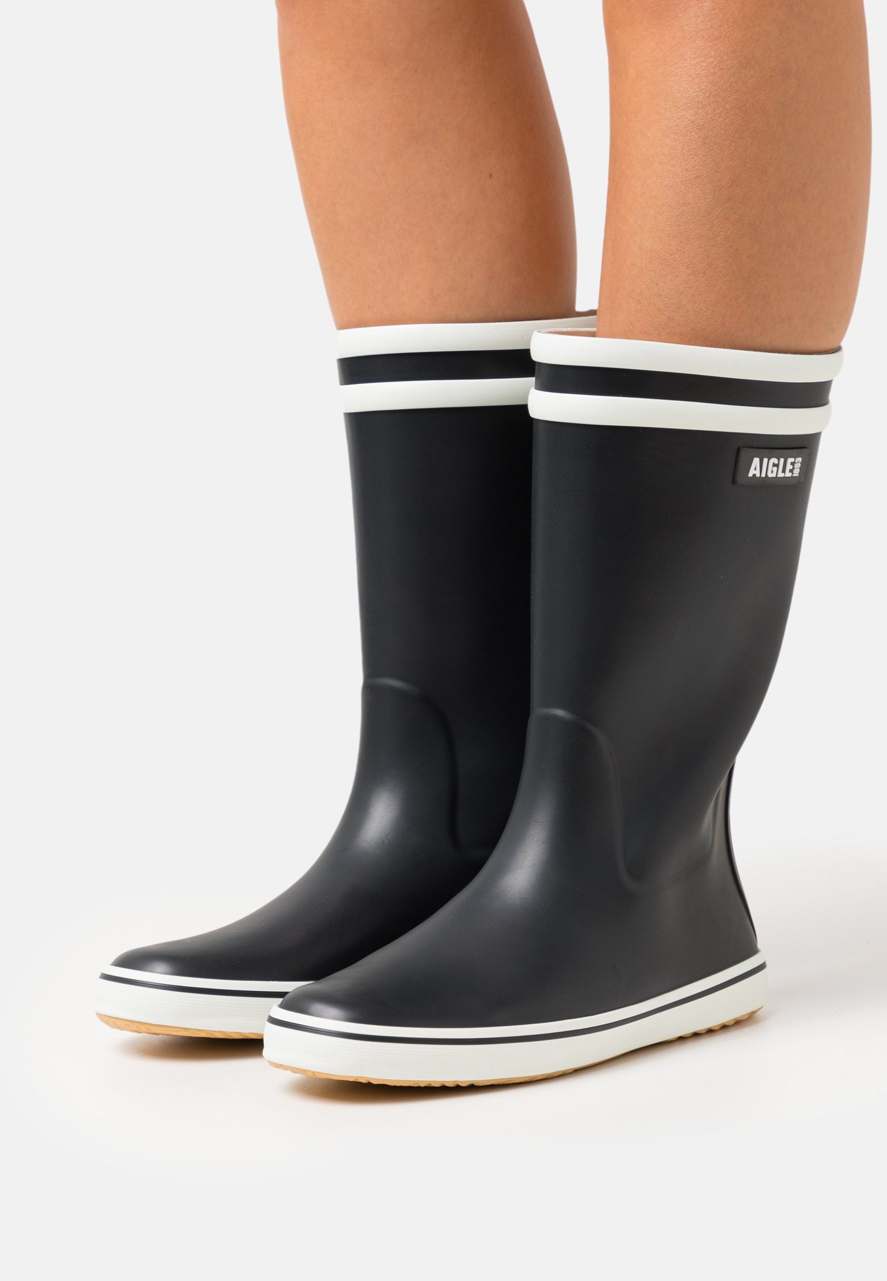 aigle-botte-de-pluie-759amn-1.jpg Soft Rain Aigle Bottes Pluie Femme Rain Boots Bottines Pluie Aigle Aigle SOFT RAIN M Noir – Image 1