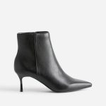 Boots TEXTO noir pointu à talon aiguille Eram Femme | ERAM