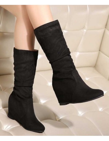 botte-compensee-femme-302leu.jpg Bottes noires à talons compensés en petite pointure femme – Image 1