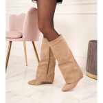 Bottes compensées trompe l'oeil