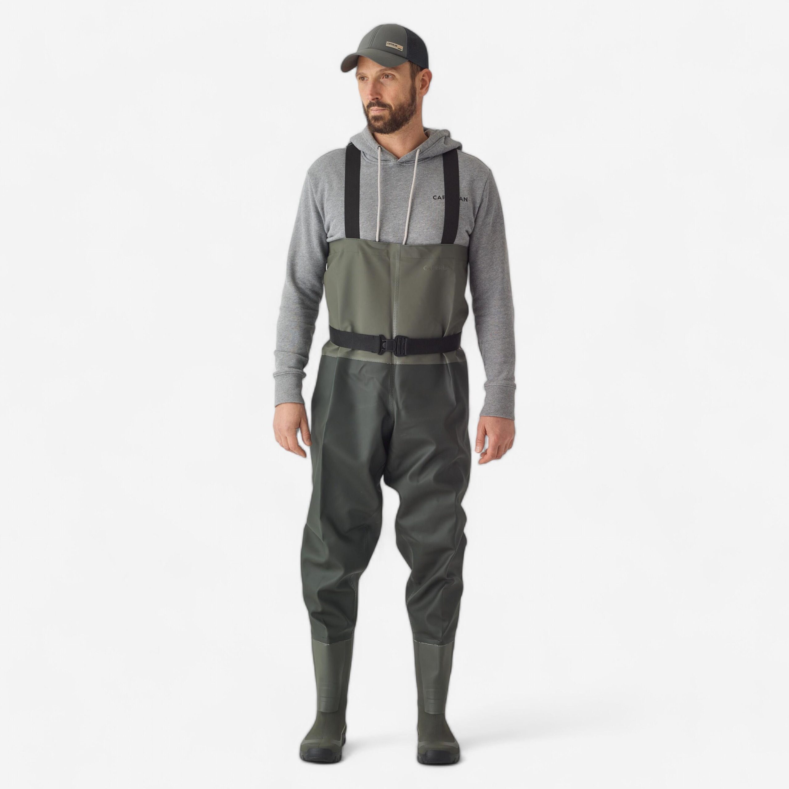 botte-de-peche-443ims-1.jpg Waders, bottes, cuissardes, chaussures | Pêche en mer | Decathlon – Image 1