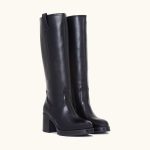Bottes cavalières hautes noires – Stephan Paris