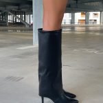 Kallie Bottes Guêtres Noir