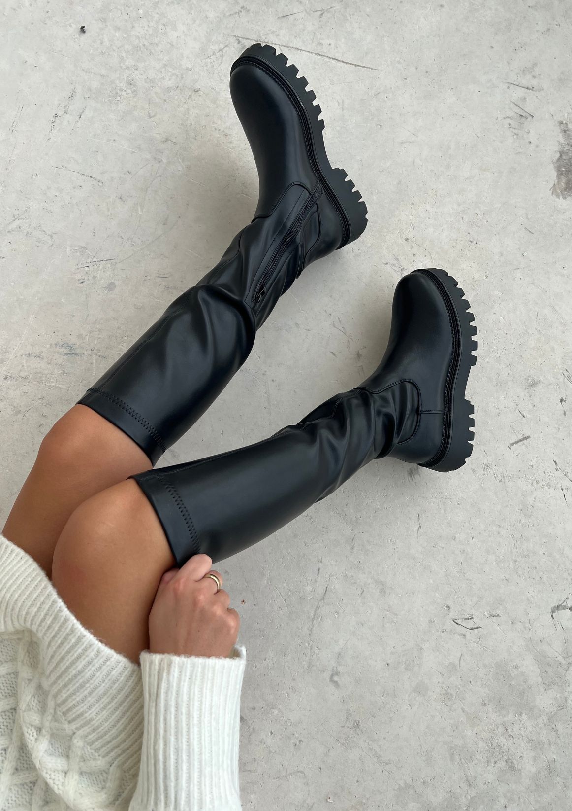 botte-noir-haute-854www-1.jpg Bottes hautes noir | Bottes hautes | Sacha | Sacha – Image 1