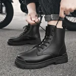 Bottes Les Chaussures Pour Homme Bottes En Cuir Classiques Décontractées Pour Hommes De Style