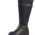 Chaussure Bottes Stretch Mollet Large Bottes Gros Mollet Bottes Femme Pour Mollet Large Botte à Talon