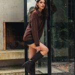 Bottes hautes à talon bloc rétro noires – Stephan Paris