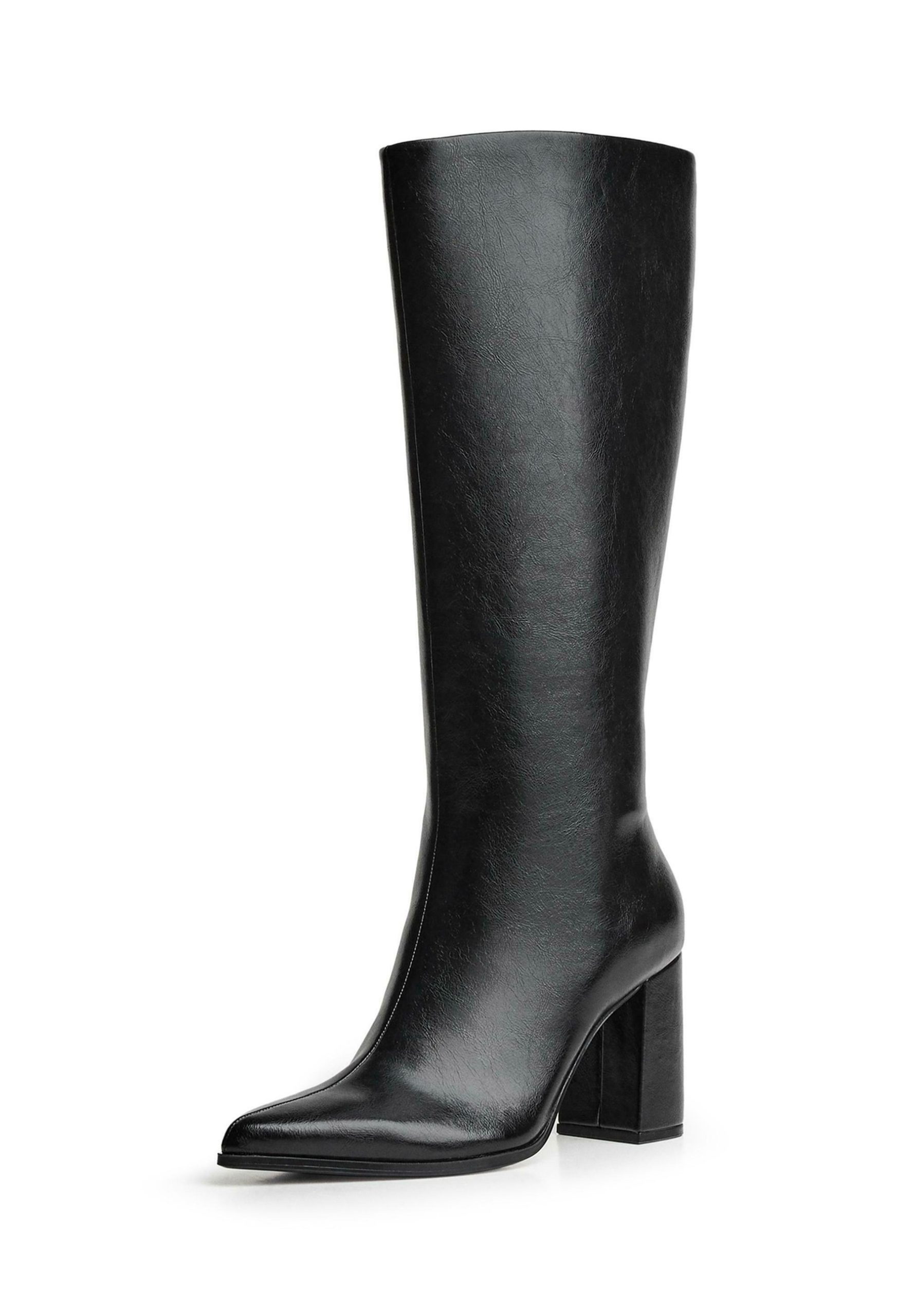 bottes-bershka-293upj-1.jpg Bershka Bottes à talons hauts black/noir ZALANDO.FR – Image 1