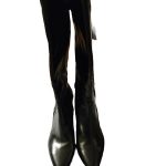 Womens Bershka Black Heels Tall Boots 9 | eBay
