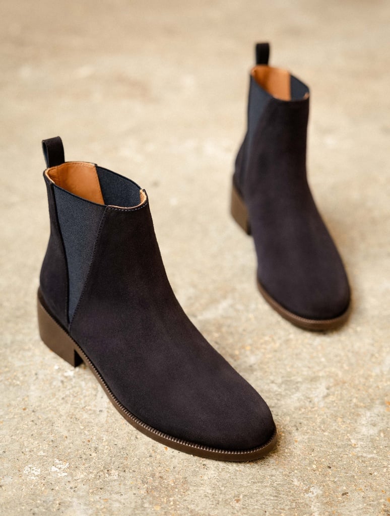 bottes-bobbies-273ytd-1.jpg Bottines Camden Navy BOBBIES Prix doux Chaussures Femme 50%/Bottines & boots plates Lora – LORA – Image 1