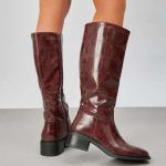 Super Mode Bottes bordeaux ZALANDO.FR