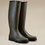 Bottes Cérès pour hommes doublées jersey Vert Chameau