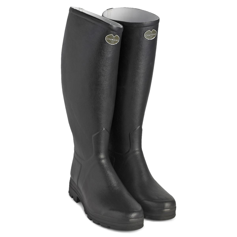 bottes-chameau-homme-796lit.png Le Chameau Leather Lined Saint Hubert Boots Bottes en caoutchouc homme | Hardloop – Image 1