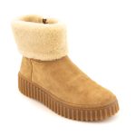 Bottines fourrées CLARKS Femme TORHILL TURN camel | Chaussures Grassler