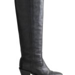 Bottes en cuir noires