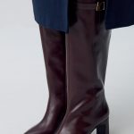 Bottes à talons cuir Claudie pierlot