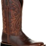 SWZEC Bottes de Cowboy Homme à Enfiler avec Bout Pointu Broderie Vintage Mode Classiques Western Bottes Longues Tailles 38 48 (38,Marron) : Amazon.fr: Mode