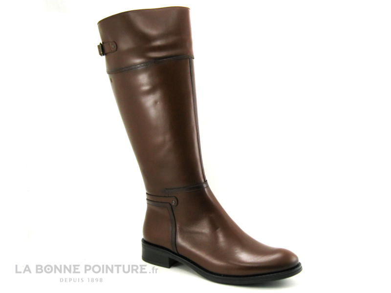 bottes-cuir-marron-femme-623yti-1.jpg Achat chaussures Dorking Femme Botte, vente Dorking TIERRA D7687 sierra castagno Botte cavaliere Femme marron – Image 1