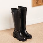 Bottes cuir noir Doria | Mellow Yellow Femme | Mellow Yellow