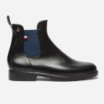 Bottines de Pluie Femme Fabriquées en France Noir TBS