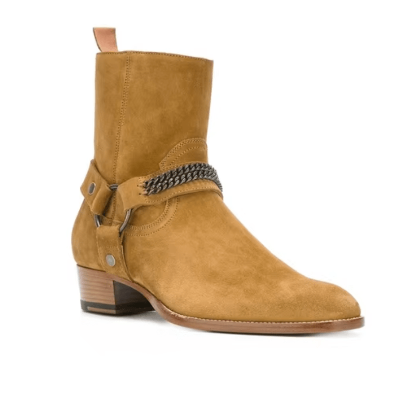 bottes-en-daim-377raj.png Bottes Western Daim Homme – Image 1