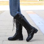 Bottes Steampunk Hautes Sans Talons