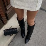 Kallie Bottes Guêtres Noir