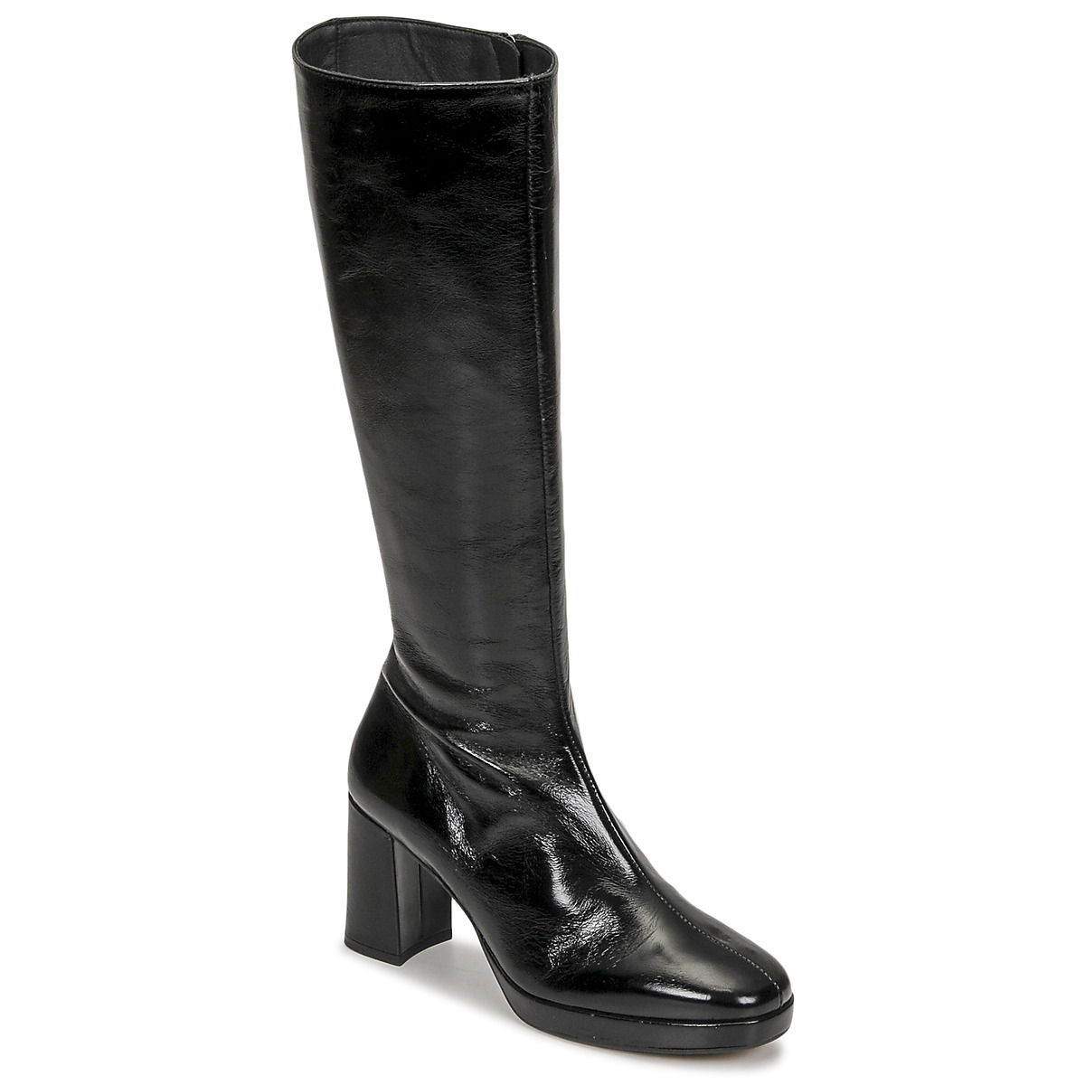 bottes-femme-jonak-667zlt-1.jpg Jonak BORICIA Noir Livraison Gratuite | Spartoo ! Chaussures Bottes à talon Femme 206,30 € – Image 1