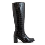 Bottes à talon cuir GABOR Femme noir | Chaussures Grassler