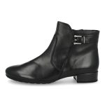Bottines Gabor 72.711.27 Noires Cuir Lacets Zip Grande Pointure Femme 42 / Noir