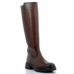 GABOR bottes classiques marrons sur semelles antidérapantes avec fermetures éclair pour femme 51.859