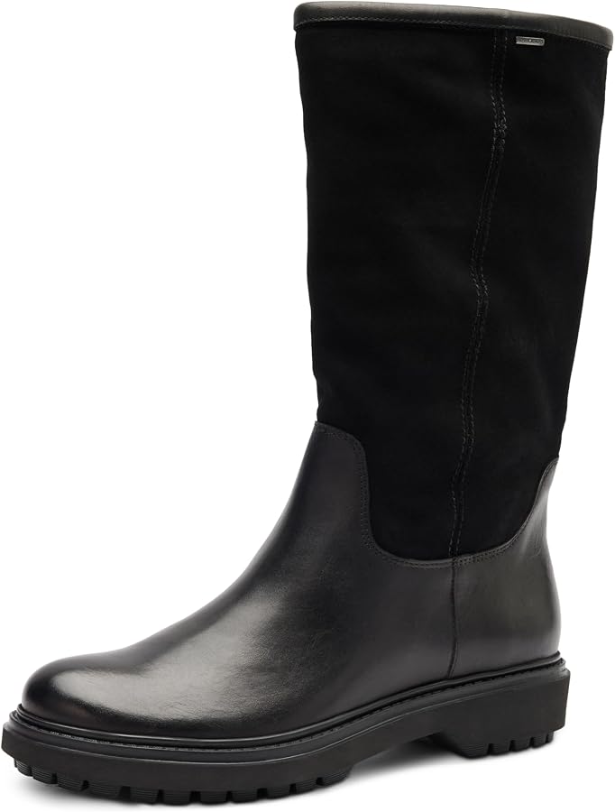 bottes-geox-femme-556oup-1.jpg Geox Femme D Asheely Np Abx D Bottes, Black, 38 EU : Amazon.fr: Mode – Image 1