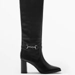 Bottes à talons de Massimo Dutti