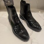 Massimo Dutti Black Patent Leather Boots EU 36 US 5 UK 2 New | eBay