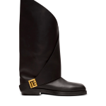 Bottes plates Twist en cuir