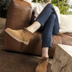 Bottines SAHARA Daim Camel Finsbury Shoes