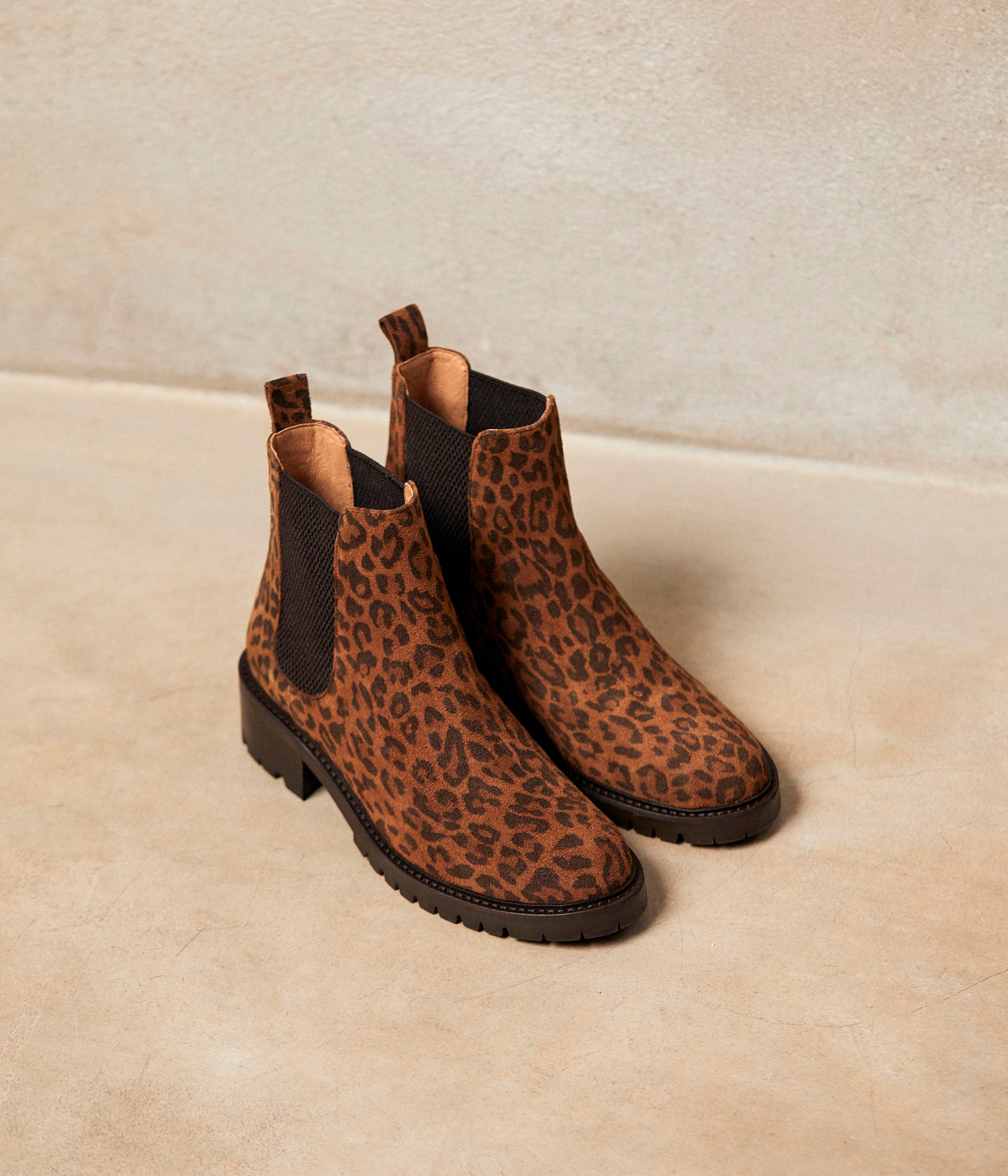 bottines-leopard-941poz-1.jpg Boots léopard Adolie | Mellow Yellow Femme | Mellow Yellow – Image 1