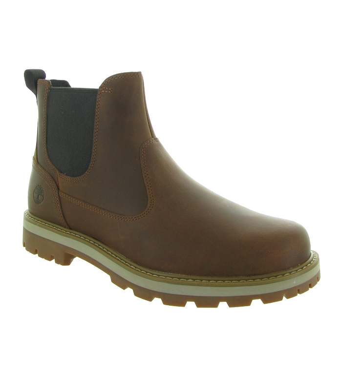 bottines-marron-homme-281fce-1.jpg bottines et boots Chelsea homme Cuir Marron Timberland – Image 1