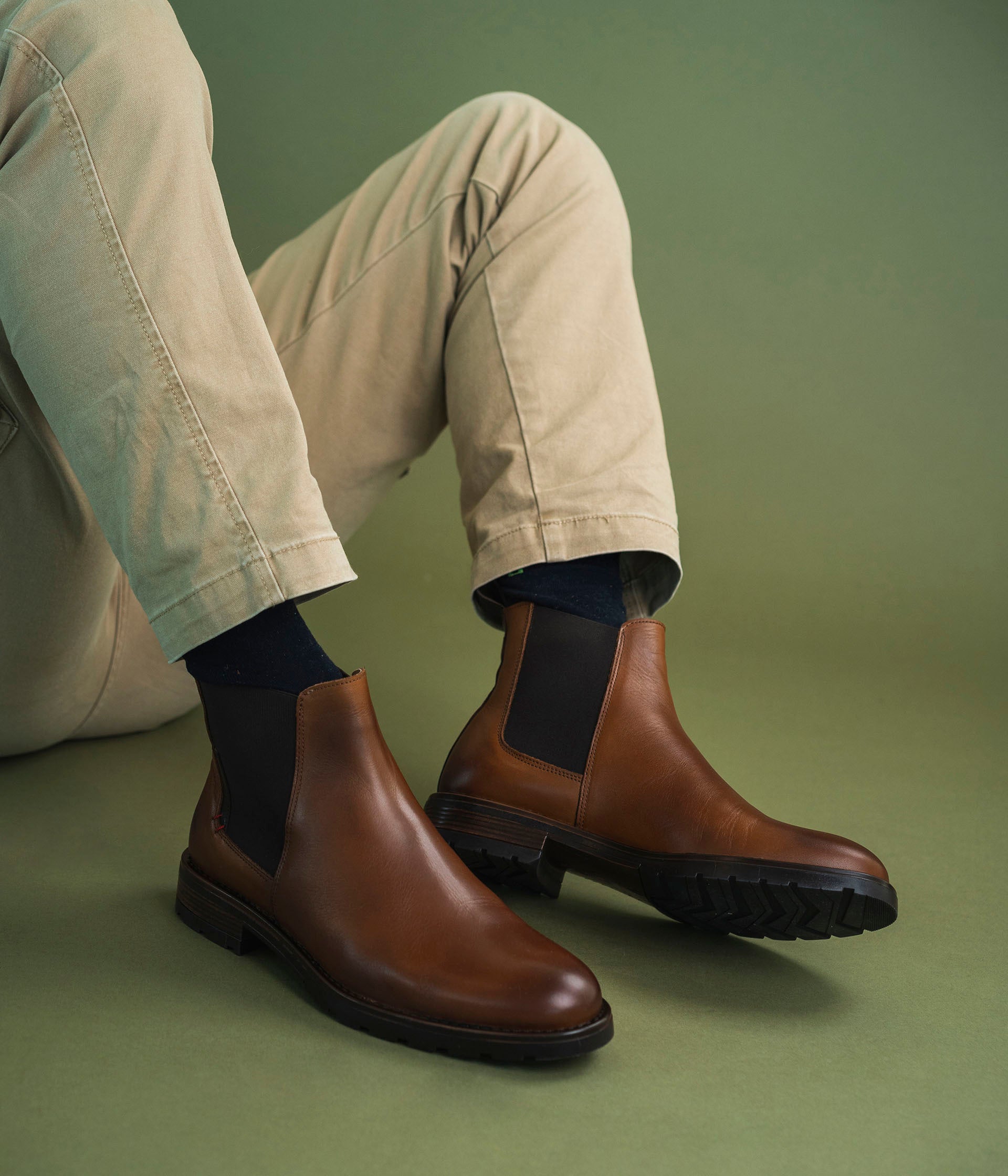 bottines-marron-homme-795hcb-1.jpg Chelsea Onofre cognac – Image 1