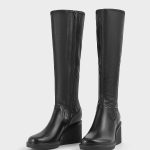 Acheter Bottes Vagabond Shoemakers Deena Grand Compensées Extensible Noires from Next France