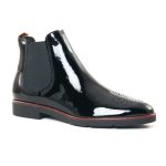 Boot Élastiquée femme Jb Martin 1Fango Vernis Noir @TroisPar3