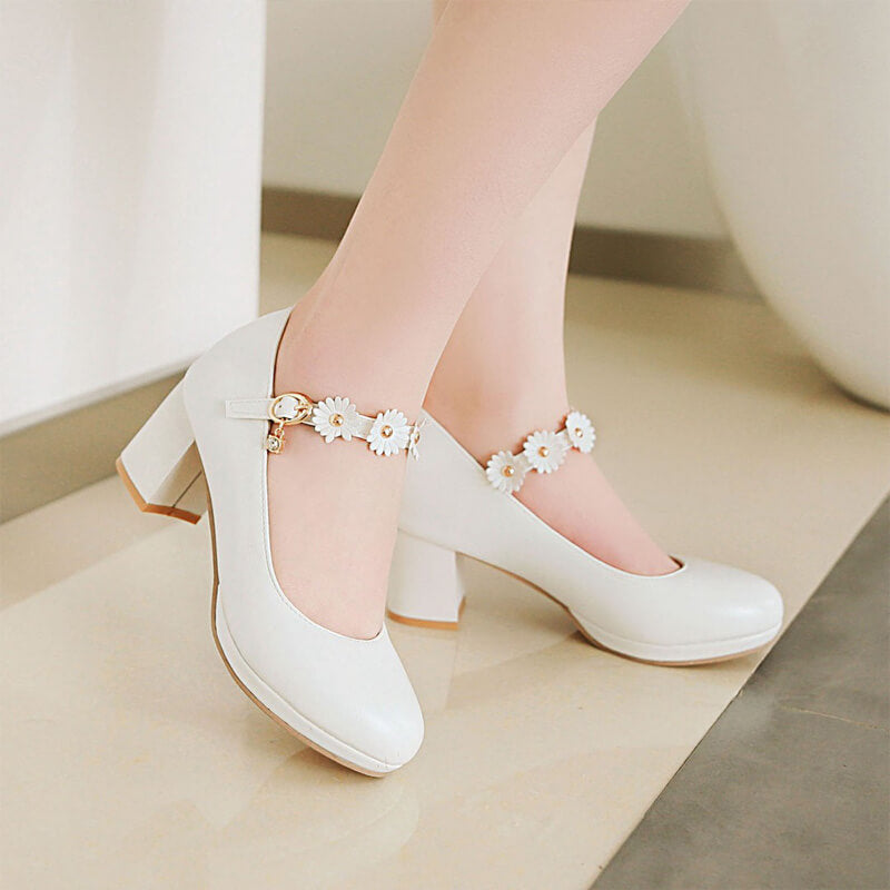 chaussure-ceremonie-femme-663owj-1.jpg Chaussure Cérémonie Fille Petit Talon | Lola et Noé – Image 1