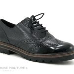 Achat chaussures Marco Tozzi Femme Chaussure basse / Derby, vente Marco Tozzi 2 23700 41 Black Chaussure Richelieu Femme noire