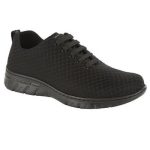 Chaussure de Type Tennis Noire pour Femme de Remi