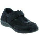 Chaussure orthopédique femme VALERIE Noir | Podowell