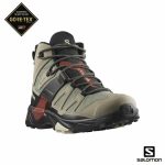 SALOMON X ULTRA 4 GTX MID VINTAGE KHAKI Chaussures de Randonnée étanche