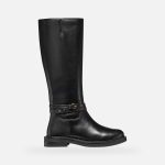 Geox® SERILDA FEMME: Bottes en cuir Noir | Geox ®