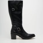 Bottes Matière Lisse Noir Rieker Femme 2848488 noir00 | Modz