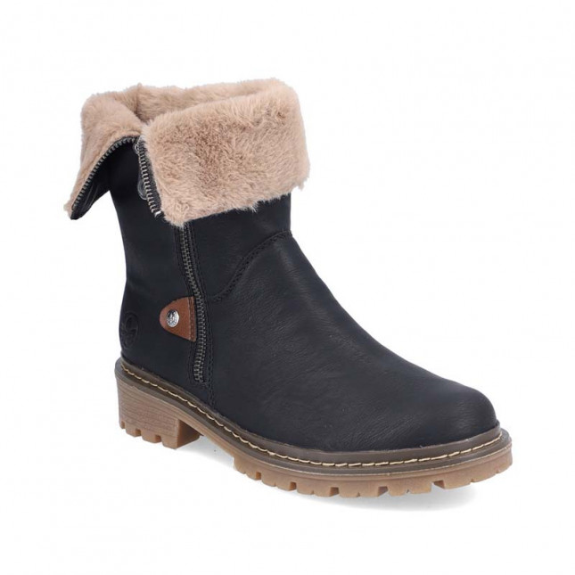 rieker-bottes-femme-871bgq-1.jpg RIEKER Bottes / Bottines femme confortables Y9582 – Image 1